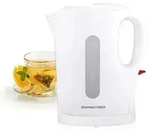 GOURMETmaxx Wasserkocher 1l - wei&szlig;/grau