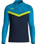 Jako Iconic Ziptop Herren - Marine / Jako Blau / Neongelb - Marine - S