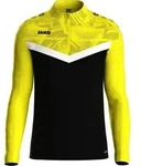 Jako Ziptop Iconic schwarz/soft yellow schwarz/soft yellow S - Schwarz - S