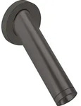 hansgrohe Wanneneinlauf Axor Starck Ausladung 122mm, brushed black chrome - Schwarz
