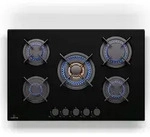 Klarstein Gaskocher 5 Flammig, Einbau-Gaskocher f&uuml;r Innenbereich & Wohnmobil, 10400W