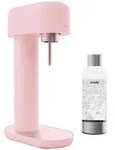 Mysoda Ruby 2, Design- Wassersprudler (Pink) mit 1L Flasche - Rosa