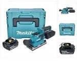 Makita DBO 382 G1J Akku Schwingschleifer 18 V 93 x 185 mm Brushless + 1x Akku...