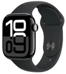 Apple Watch Series 10 , OLED, Touchscreen, 64 GB, WLAN, GPS, 36,4 g - Schwarz