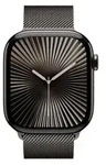Apple Watch S10 Cell/42mm/Slate Grey/Elegant Band/Slate - Grau