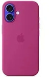 Apple iPhone 16 Silikon Case mit MagSafe &ndash; Fuchsia, Cover, Apple, iPhone 16, 15,5