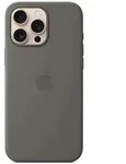 Apple iPhone 16 Pro Max Silikon Case mit MagSafe &ndash; Steingrau, Cover, Apple, iPhone