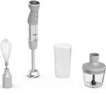 Tefal Quickchef+ HB673B30, P&uuml;rierstab, 1000 W, Grau, Edelstahl - Grau/Silber