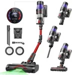Ultenic U16 Flex Akku Staubsauger Kabellos 75000PA/70 min, Akkustaubsauger mit