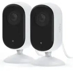 Arlo Essential 2K Indoor &Uuml;berwachungskamera, 2er Set, IP-Sicherheitskamera, Drinnen,
