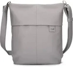 Zwei Mademoiselle.M Schultertasche 31 cm - Hellgrau