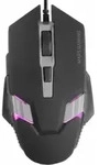 Mars Gaming MM024, rechts, Optisch, USB Typ-A, 4000 DPI, Schwarz - Schwarz