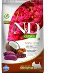 Farmina Pet Food N&D Quinoa, Adult, Klein (5-10 kg), Wildfleisch, 2,5 kg