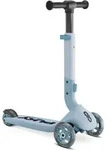 Puky Push Roller mit 3 LED R&auml;dern klappbar arctic blue 5201 - Blau