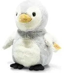 Steiff Pinguin Lio 21 cm hellgrau/wei&szlig; stehend 062490