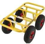 RAVENDO Plattenwagen Karre Lasten Transporthilfe Schwerlast Wagen 300kg Luftrad