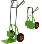 Sackkarre Stahl 200 kg 112,5 cm H&ouml;he gro&szlig;e klappbare Ladefl&auml;che 29x29 cm