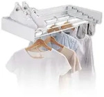 EASYmaxx Wandw&auml;schetrockner klappbar - 80 x 10,5 x 2,3 - 40 cm -...