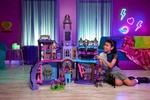 Monster High Haunted High School-Puppenhaus mit 35+ M&ouml;bel- und Zubeh&ouml;rteilen,