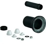 Grohe WC Zu- und Ablaufgarnitur schwarz - 37311K00 - Schwarz