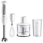 Braun MultiQuick 5 Vario Stabmixer Wei&szlig;/Grau &ndash; 1000W, 21 Stufen + Turbo, PowerBell