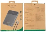 4smarts Powerbank Enterprise Slim 20000mAh 122.5W. spacegrau - Grau