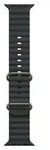 49mm Black Ocean Band - Natural Titanium Finish - Schwarz