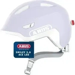 ABUS Kinderhelm Smiley 3.0 ACE LED - Fahrradhelm mit Licht - tiefe Passform & Platz