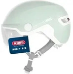 ABUS Stadthelm HUD-Y ACE - stylischer Fahrradhelm mit Visier und magnetischem,