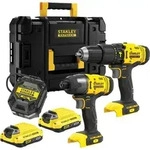 18V V20 Kit Sfmcd711+Sfmcf800 2*2.0Ah Tstak - S/Sfmck465Dt