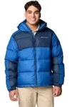 Columbia Herren Winterjacke Pike LakeTM II Kapuzenjacke - Blau - XXL
