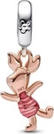 PANDORA Disney Winnie Puuh Ferkel Charm-Anh&auml;nger - Bunt
