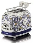 Ariete 0155/0C, 2 Scheibe(n), Wei&szlig;, Hellblau, Metall, 810 W, 220-240 V, 50/60 Hz -