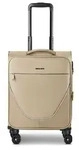Stratic taska 4 Rollen Kabinentrolley S 55 cm mit Dehnfalte - Taupe