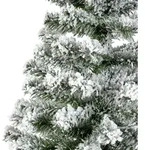 Tannenbaum k&uuml;nstlich im Jutesack 60cm Gr&uuml;n / Wei&szlig; - Gr&uuml;n