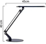Unilux RUMBA LED LED-Schreibtischlampe schwarz - Schwarz