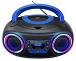 Denver TDB-212BT Boombox mit CD, Bluetooth, USB, AUX, DAB+/FM-Radio & LED-Licht...