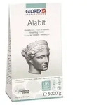 GLOREX Alabit Modellgips 1 kg Wei&szlig; f&uuml;r Modellbau und Kunstprojekte - Wei&szlig;