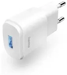 Hama Ladeger&auml;t USB-A, 6 W, Wei&szlig; - Wei&szlig;