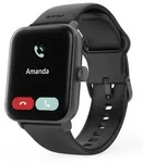 Hama Smartwatch 6010 GPS, 44 mm, Telefonfunktion, Schwarz - Schwarz