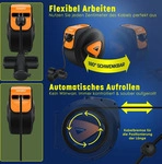 MASKO&reg; Automatik Kabeltrommel Verl&auml;ngerungskabel mit 3-Fach Anschluss 180&deg;...