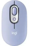 Logitech POP, Beidh&auml;ndig, Optisch, Bluetooth, 4000 DPI, Lila - Lila