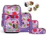 ergobag cubo Schulranzen-Set Bl&uuml;tenzauB&auml;r - Violett