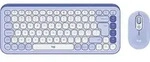 Logitech POP ICON COMBO - LILAC (US) - Lila/Wei&szlig;