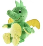 Kuscheltier Drache Tabaluga gr&uuml;n 28 cm Pl&uuml;schdrache - Gr&uuml;n
