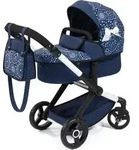 Bayer Design 17073AB Puppenwagen Xeo mit Tasche, h&ouml;henverstellbarer Griff,