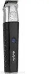 BaByliss MT812E, Schwarz, Edelstahl, 0,4 mm, 1 cm, Ohr, Nase, Edelstahl, Akku -