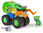 PAW Patrol Rescue Wheels - Rockys Recycling Monstertruck mit Geschoss-Abwurf und