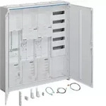 HAGER Komplettschrank univ.Z ZB34SET25LK 1100mm 2ZP 4feld 1SG BKE-I APZ VT-5rh