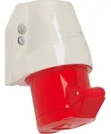 Walther Werke Wandsteckdose 16A 110406 - Rot